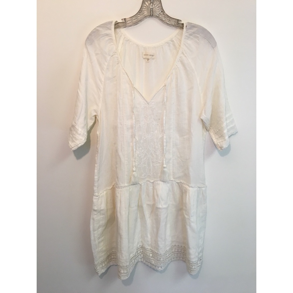 AZURE SKIES Women’s Boho Embroidered Dress